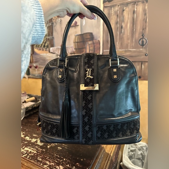 Gorgeous L.A.M.B by Gwen Stefani Bowler Bag and Wallet Set - Picture 6 of 16